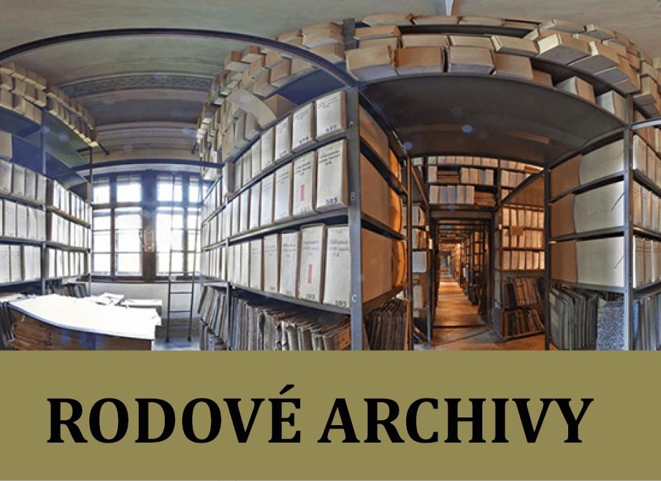 Rodové archivy / cyklus genealogických přednášek