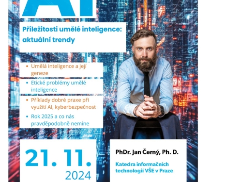 PhDr. Jan Černý, Ph. D. - Příležitosti umělé inteligence: aktuální trendy